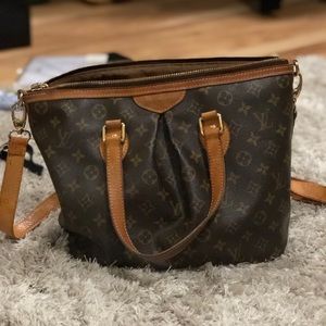 Louis Vuitton sienna monogram cross body, handbag